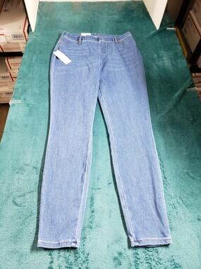 Time and Tru Jeans Size Medium Womens Blue Stretch Pull On Jegging NWT